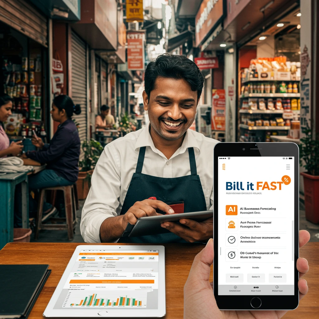 A person scanning a QR code with their smartphone to check in